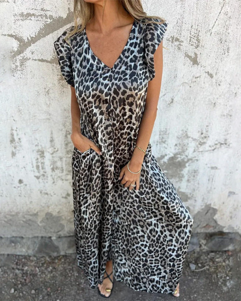 MARMARELA - Moeiteloos V-Hals Jumpsuit