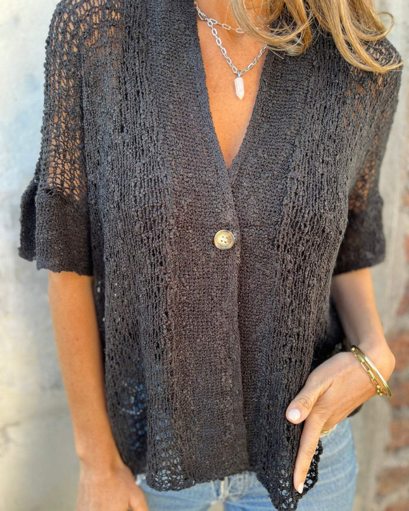 Lindsy - Elegante textuur top