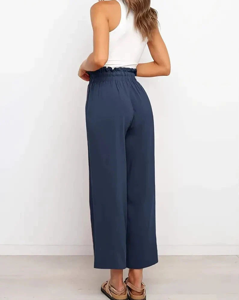 Yamira - Comfortabele Linnen Broek