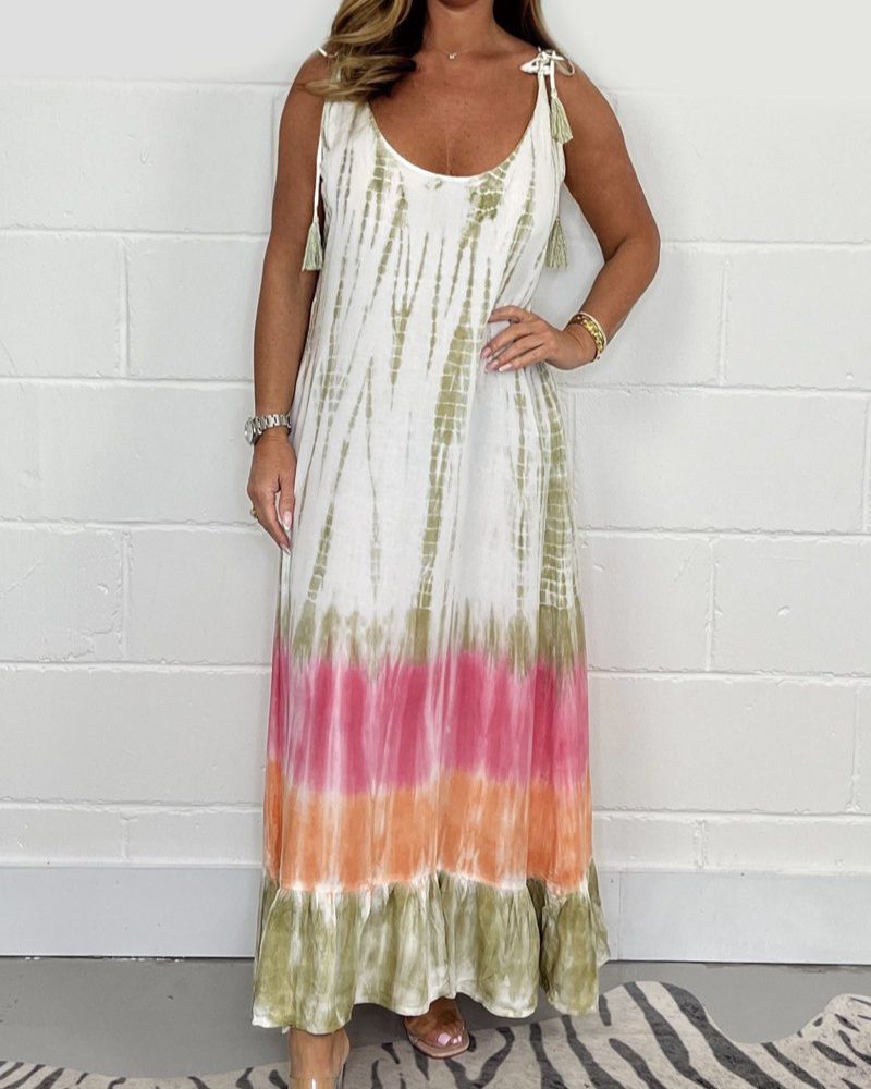 OSORO - BOHO MAXI JURK
