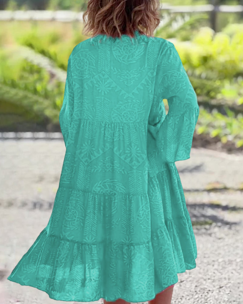 SARA - Boho losse mouwjurk