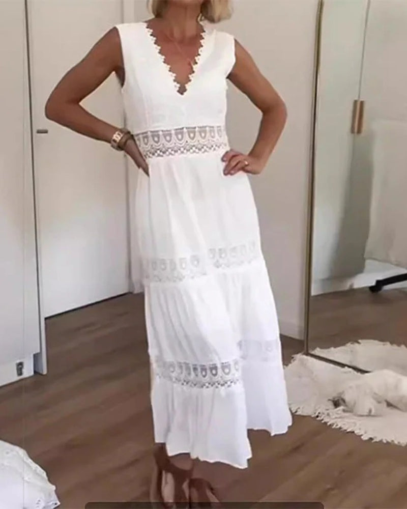 MISNIA - ELEGANTE MAXI JURK