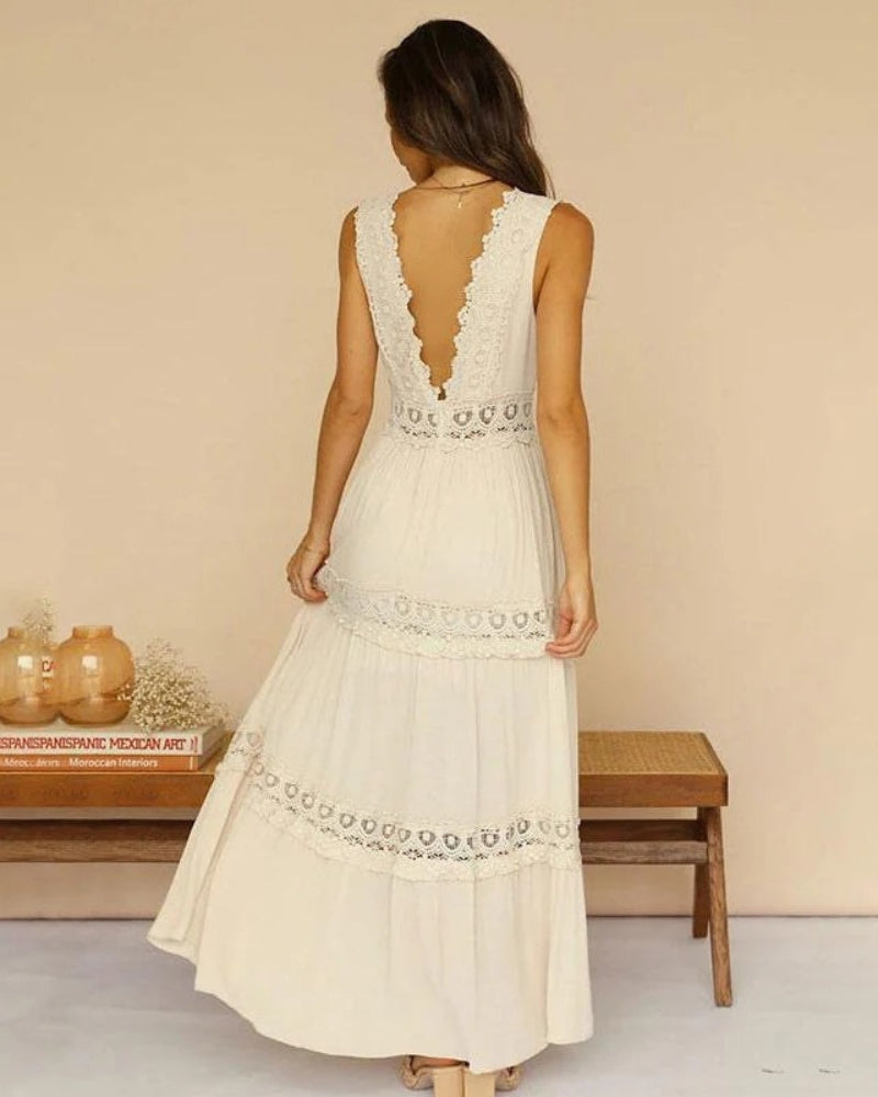 MISNIA - ELEGANTE MAXI JURK