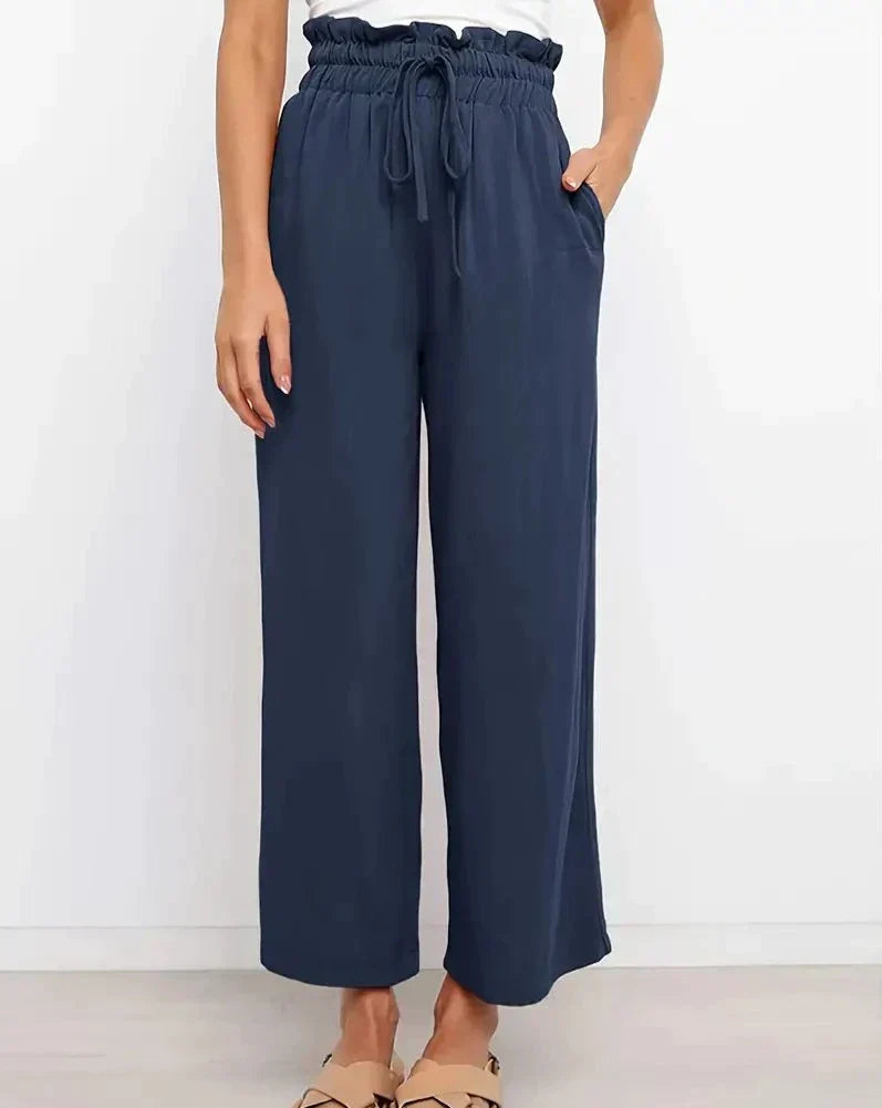 Yamira - Comfortabele Linnen Broek