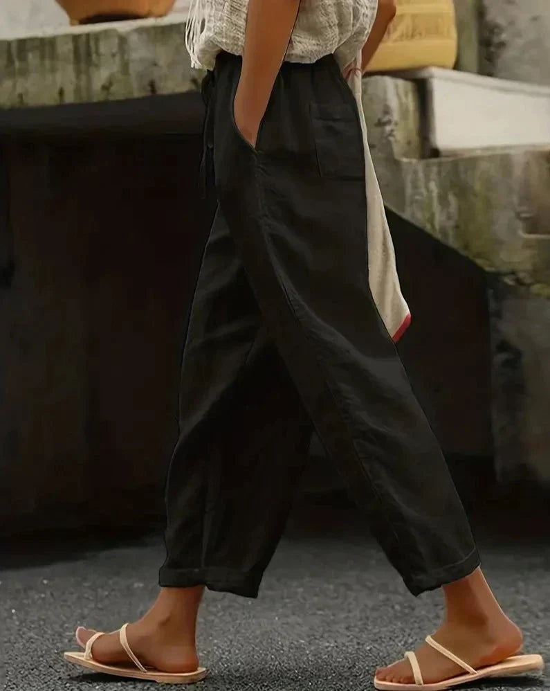Siena - Comfortabele katoenen broek