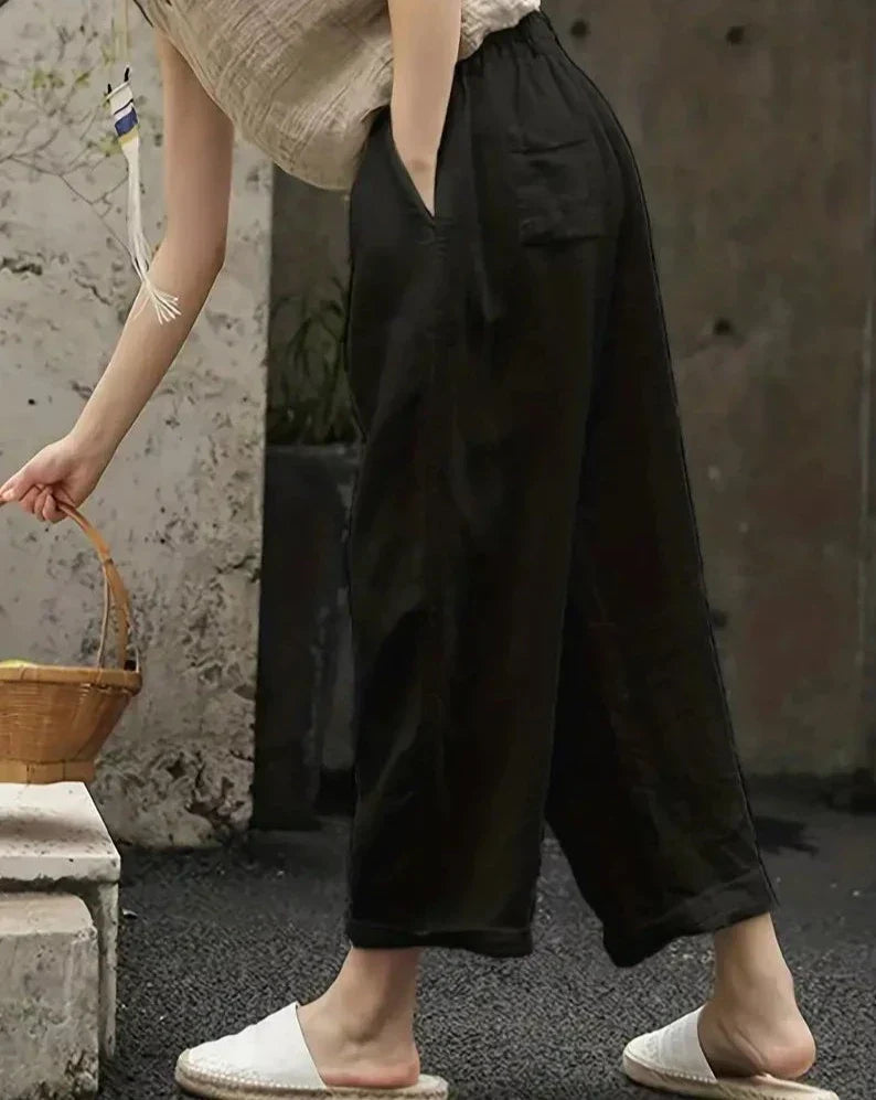 Siena - Comfortabele katoenen broek